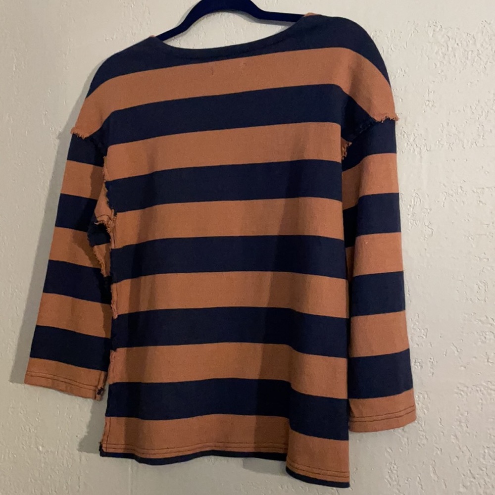 Madewell Striped Luxe Long Sleeve Tee - Picture 8 of 10